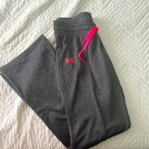 Grey Under Armour Athletic Pants
